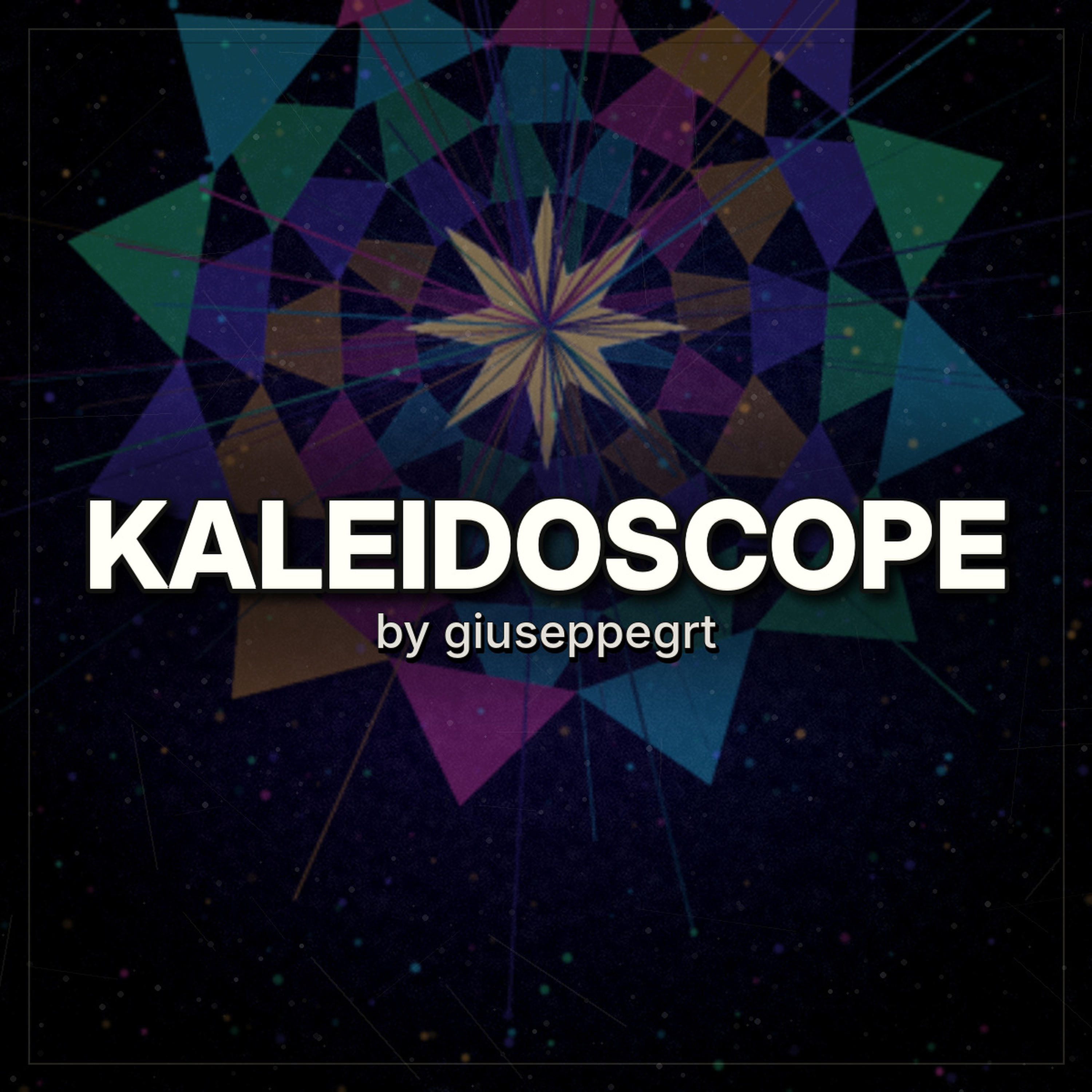 Cover art for the Kaleidoscope Spotify playlist